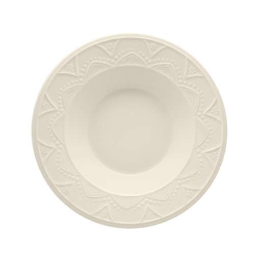 PLATO HONDO 23 CMS SERENA CREAM