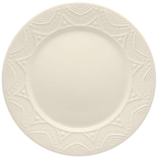 PLATO LLANO 26 CMS SERENA CREAM